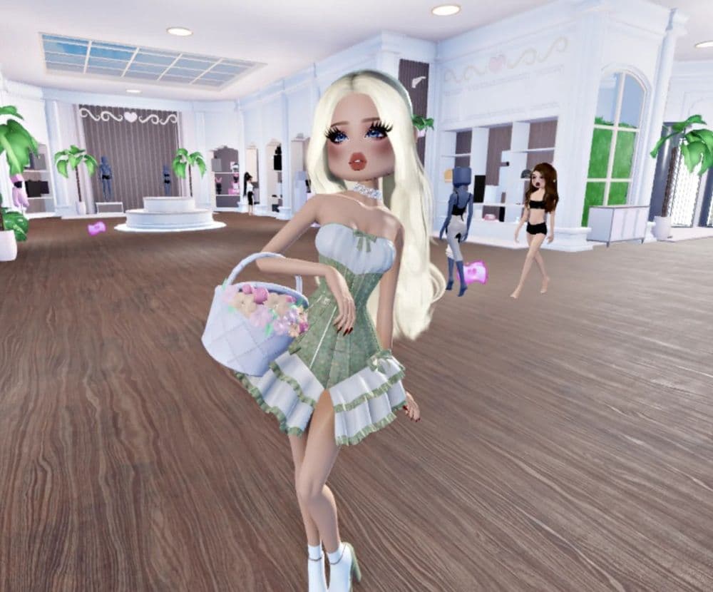 Garden Fairy - Cottagecore DTI outfit idea