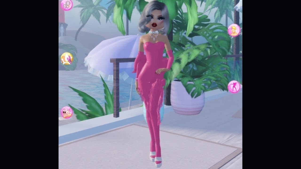 Glitter Queen - Disco DTI outfit idea