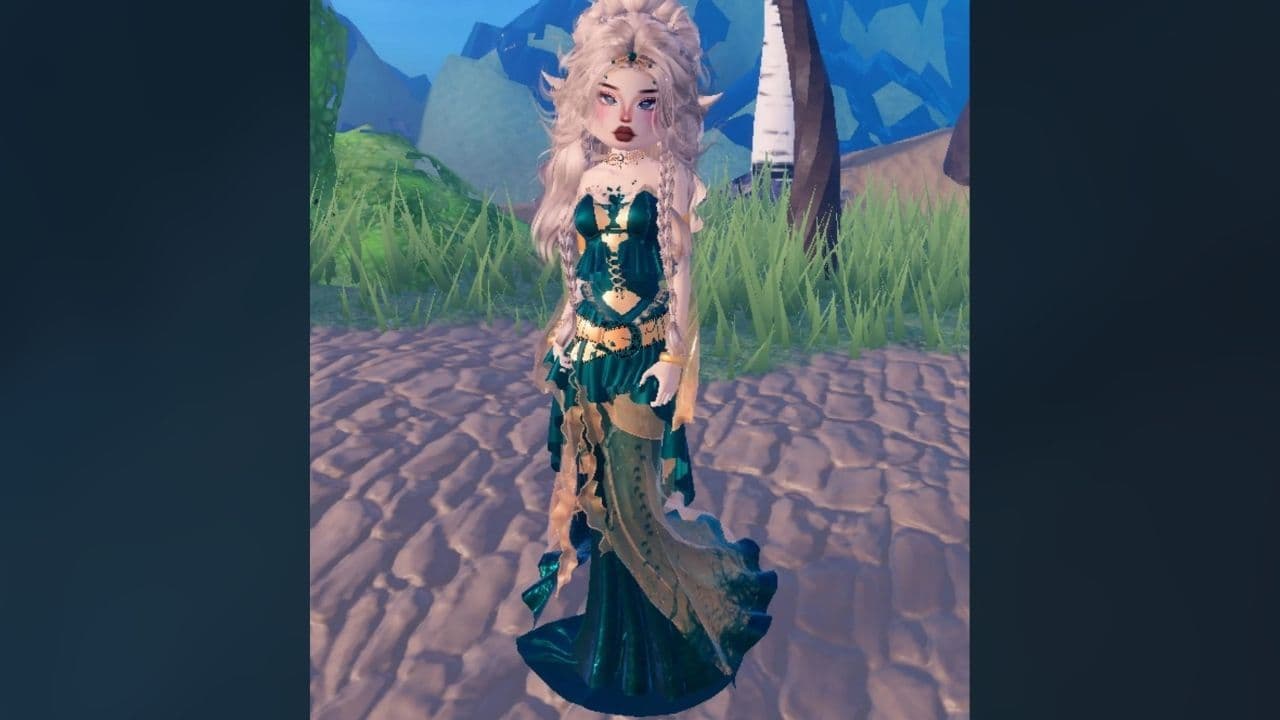 Ice Dragon Rider - Dragon Rider DTI outfit idea