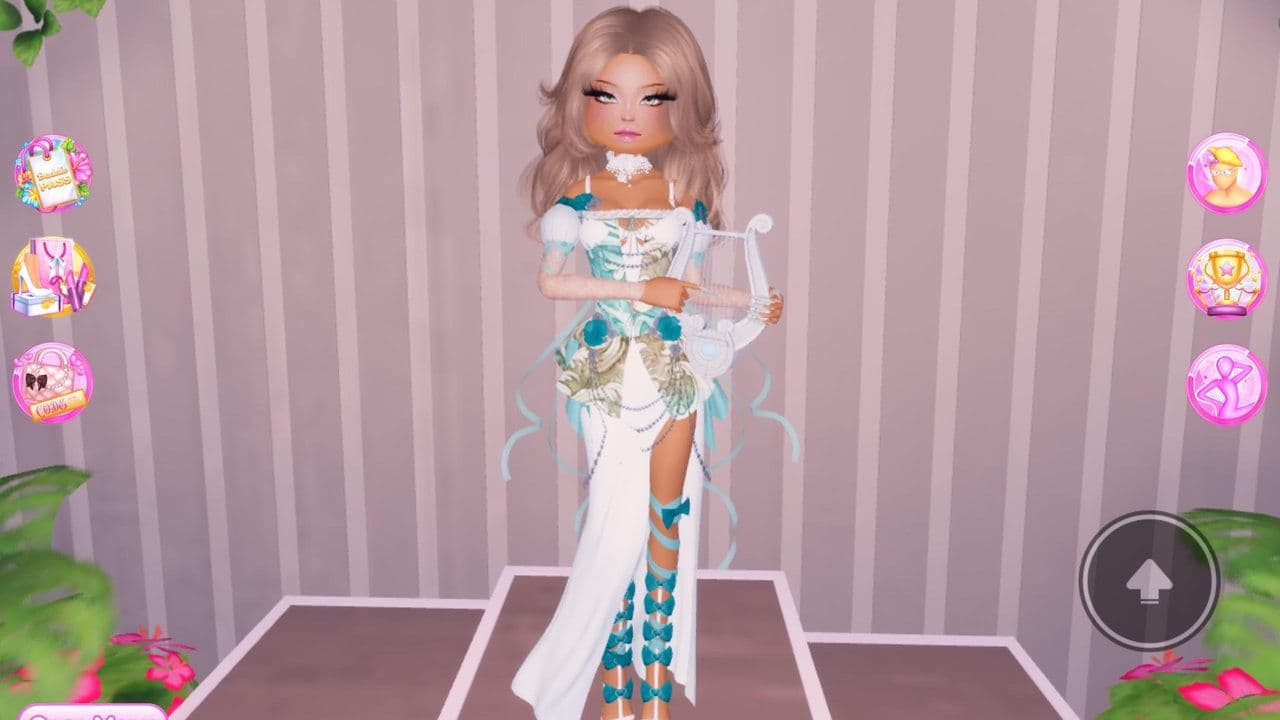 Rose Gold Dream - Elegant DTI outfit idea