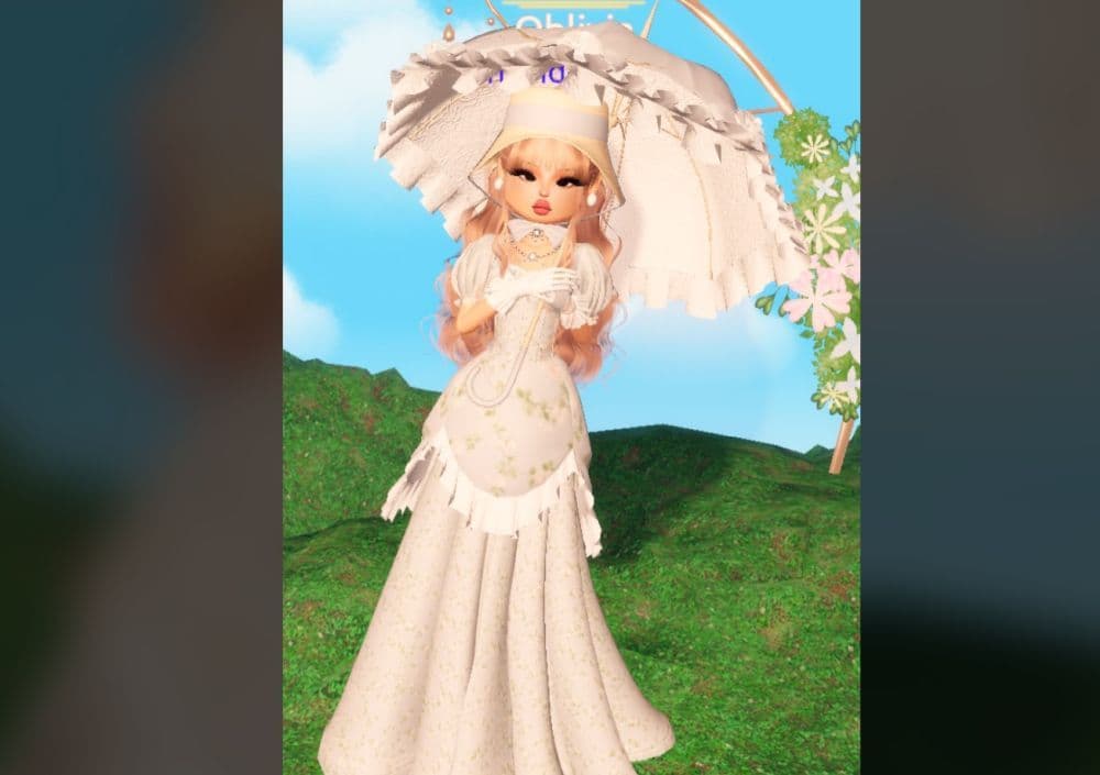 Cottagecore Tea - Garden Tea Party DTI outfit