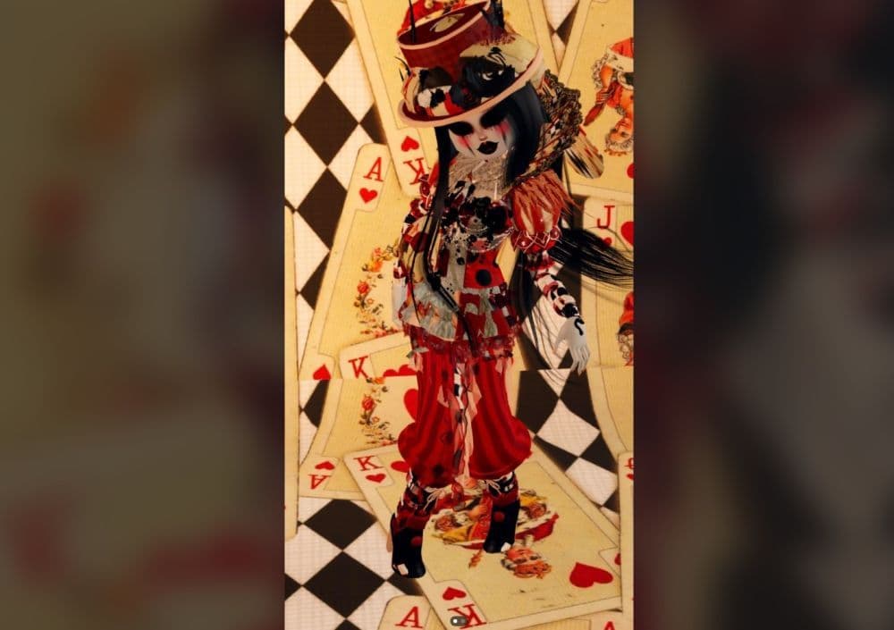 Card Queen Jester - Jester DTI outfit idea