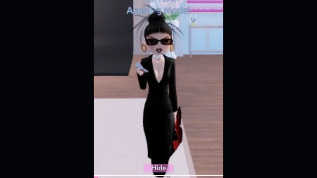 Pinstripe Power - Office Siren DTI outfit